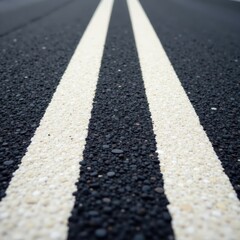Fototapeta premium Close-up of a road sign with car tire marks on asphalt , learn, tire marks