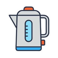 electric kettle icon design