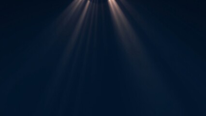 Celestial Light Rays on Dark Background Abstract Overlay