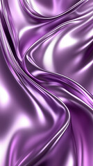 Obraz premium Luxurious purple liquid metal with silky texture and elegant flow