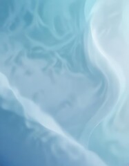 Obraz premium Soft focus light blue gradient background with gentle, swirling patterns , peaceful, light blue gradient, abstract, swirling patterns