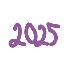 Big set of colorful 2025