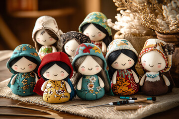  collection of finished muaecas