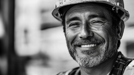 Construction Worker on Job Site