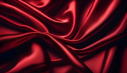 Obraz premium red silk background