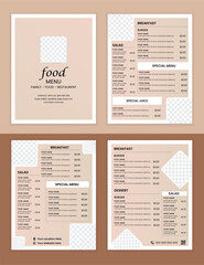 Food flyer template design ,Restaurant menu flyer design.