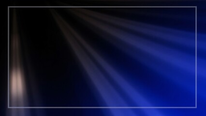 Obraz premium Abstract Blue and Black Light Rays Background