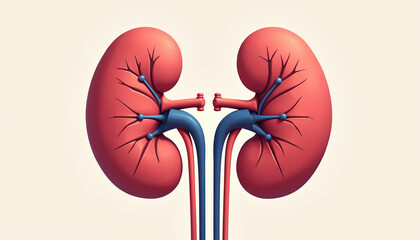 Detailed and vibrant banner for World Kidney Day showcasing kidney health awareness with a strong message and creative illustration.