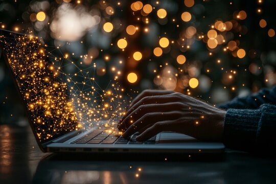 IoT, which stands for the Internet of Things, Internet networking technology, digital software development, and the big data concept.