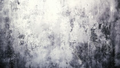 Abstract Gray and White Textured Wall Background