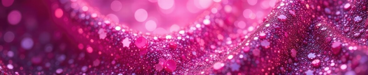 Shimmering Magenta and Silver Foil Background, glamorous, luxury, foil finish