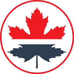 Obraz premium canada, flag, maple, leaf, symbol, icon, button, illustration, country, national, vector, america, sign, red, nation, banner, design, 3d, maple leaf, north, logo, ottawa, toronto, patriotic, patriotis