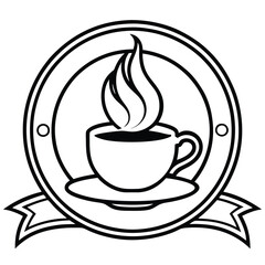  a bird silhouette on retro stipe background 