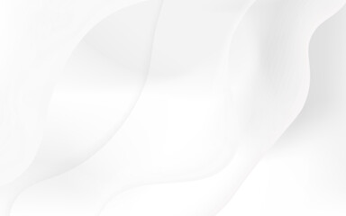 Abstract white wave background texture light smooth