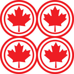 canada, flag, maple, leaf, symbol, icon, button, illustration, country, national, vector, america, sign, red, nation, banner, design, 3d, maple leaf, north, logo, ottawa, toronto, patriotic, patriotis