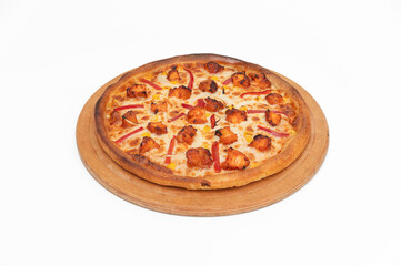 Spicy chicken pizza, chicken pizza
