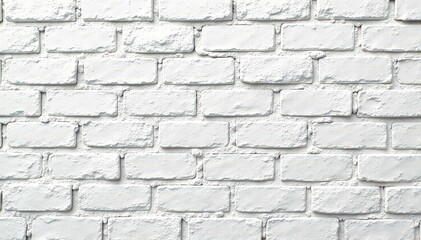 Whitewashed brick wall texture, uneven mortar , weathered, brick