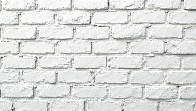 Whitewashed brick wall texture, uneven mortar , weathered, brick