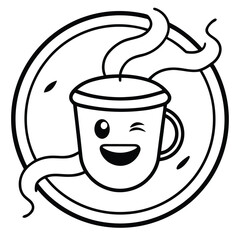  a bird silhouette on retro stipe background 