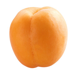 Fresh apricot isolated on white background
