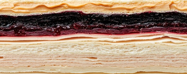 Layers of Delicate Pastry with Fruit Filling