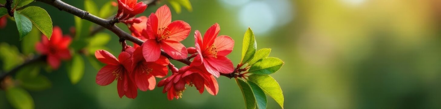 a single branch on a flowering tree bears an abundance of jambo flowers, abundant, trees, nature