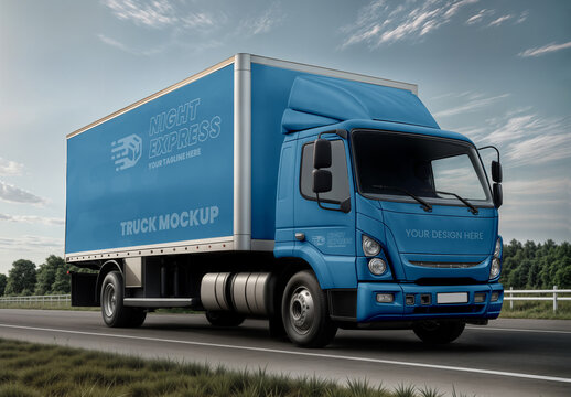 Truck Mockup 37