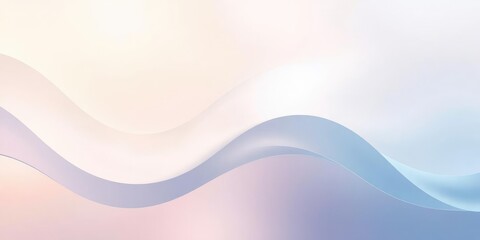 Obraz premium Soft pastel hues blended in a gentle wave motion, creating a soothing and serene visual effect, soft pastel, peaceful scene, fabric pattern