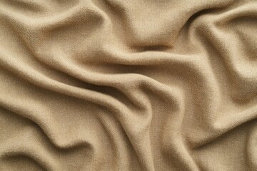 Fototapeta premium Soft Texture of Gentle Folds in Fabric