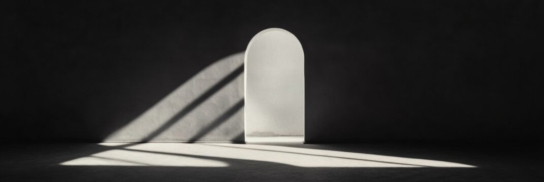 Elegant Ramadan Atmosphere Oriental Patterns in Black and White - Evening Prayer Decor for Hospitality and Event Design with Cultural Aesthetic and Seasonal Celebration Accents