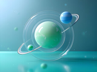 earth in space