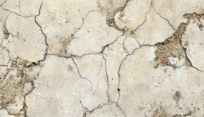 Fototapeta premium Cracked Weathered Concrete Wall Texture Surface