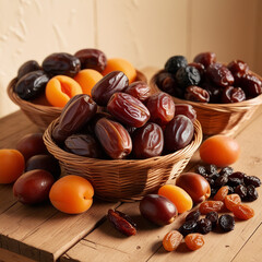 dried fruits and nuts