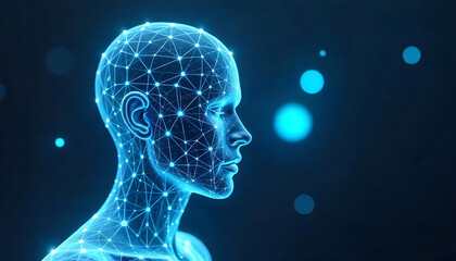 Obraz premium ai image of human head