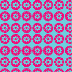 seamless pattern with flowers