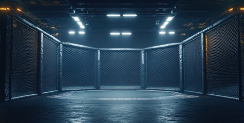 Octagon Cage Fight Arena: Underground MMA Combat Zone
