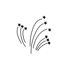 Set of firework simple