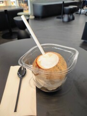 Coconut coffee drink