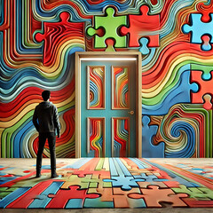 background with squares