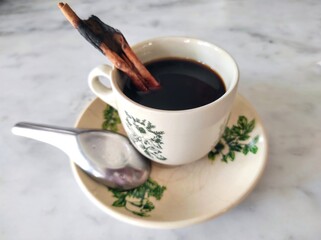Cinnamon coffee