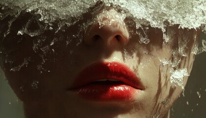 Fototapeta premium Digital art creates imaginative representations of the human form.