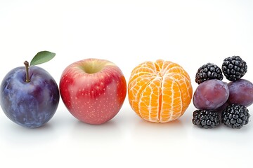 Colorful and Nutritious Fruit Basket