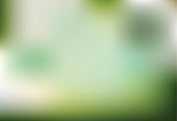 Fototapeta premium Abstract Green Blur Bright Background