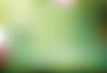 Abstract Green Blur Background