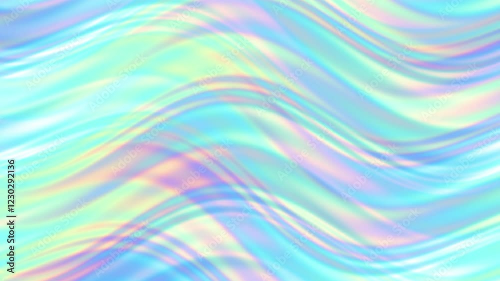 Aufkleber 4k abstract background. liquid colorful texture. animated gradient background. pastel iridescent col