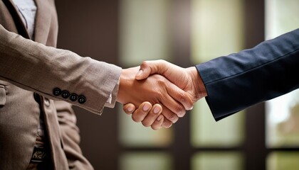 Professional Handshake Business People Sealing the Deal