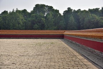 The Temple of Earth (Ditan Temple), built in 1530 during the Ming dynasty in Beijing, China