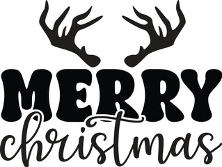 Obraz premium Christmas T-shirt Design SVG