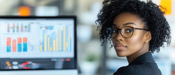 Woman Discussing Personal Finance and Wealth Planning in Modern Office Setting