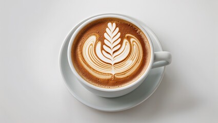 cup of coffee with a heart